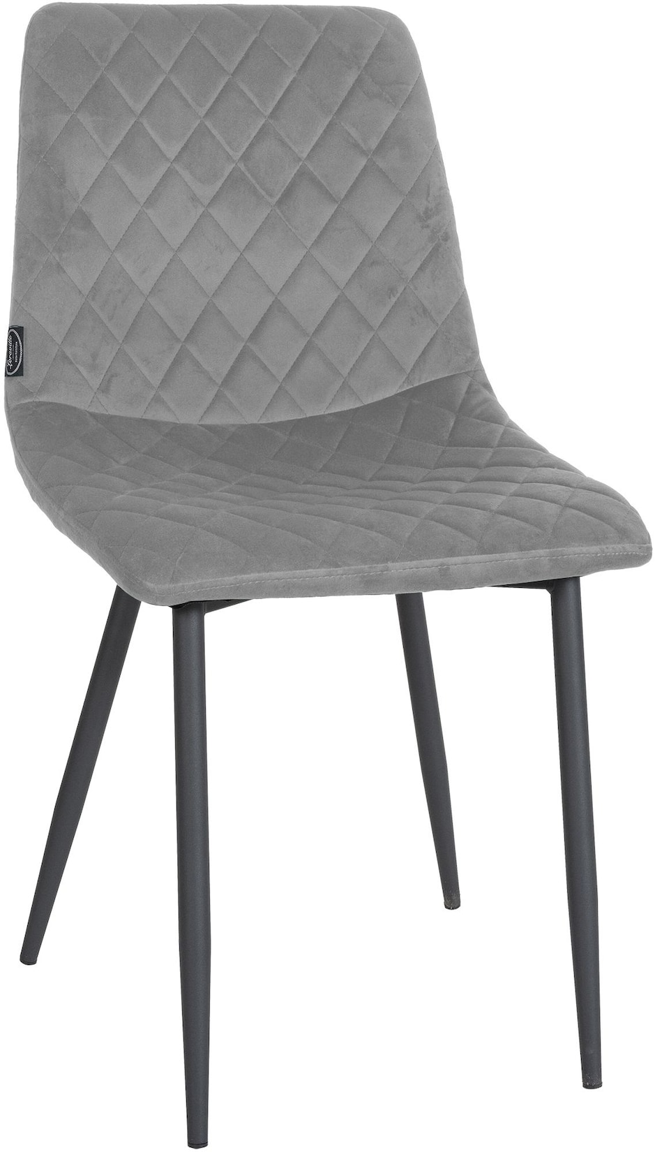 CLP - Chaise de restauration en velours Grigio