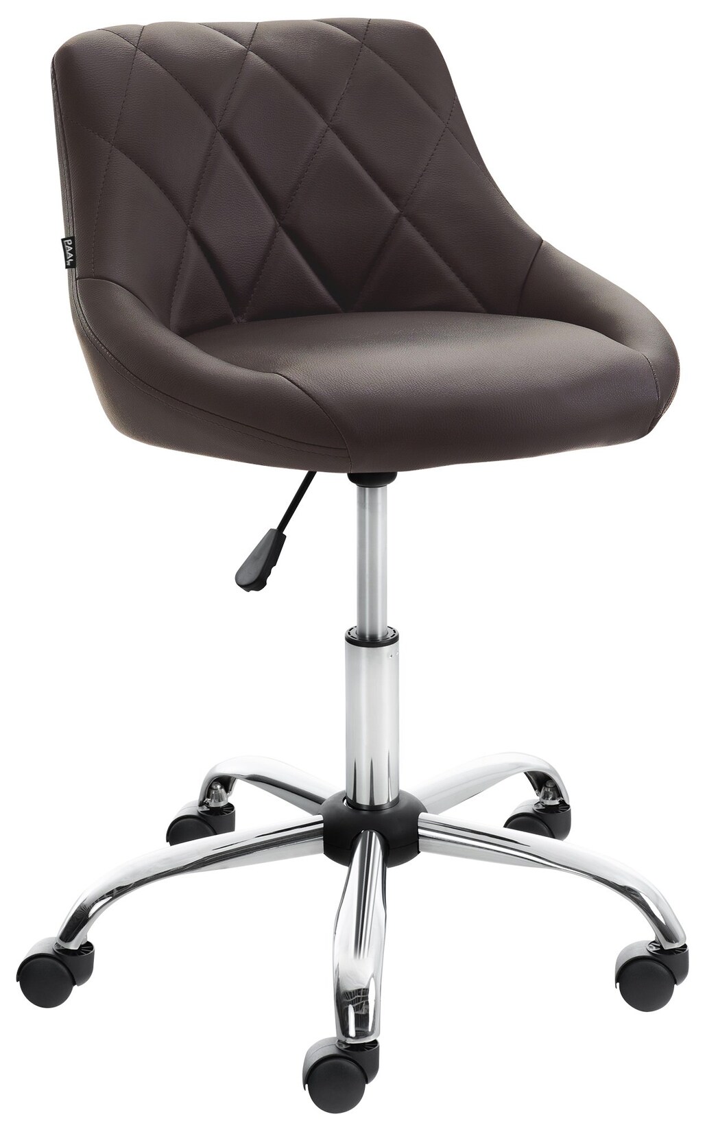 CLP Arbeitshocker Lazio Kunstleder Farbe: braun, Material: Kunstleder