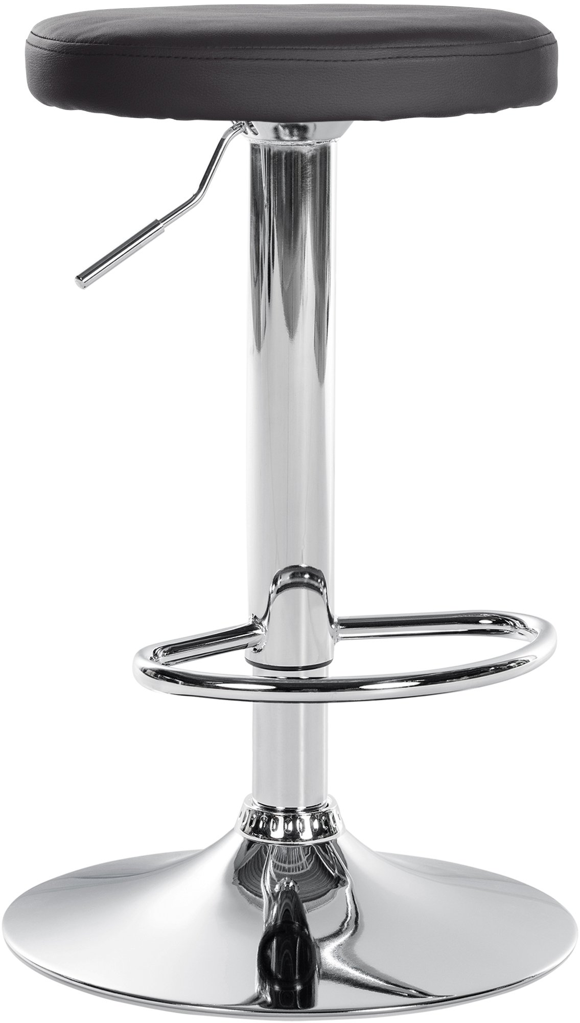 CLP Barhocker Ponte Kunstleder I H&ouml;henverstellbarer Stuhl 