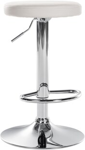 CLP Barhocker Ponte Kunstleder I Höhenverstellbarer Stuhl 