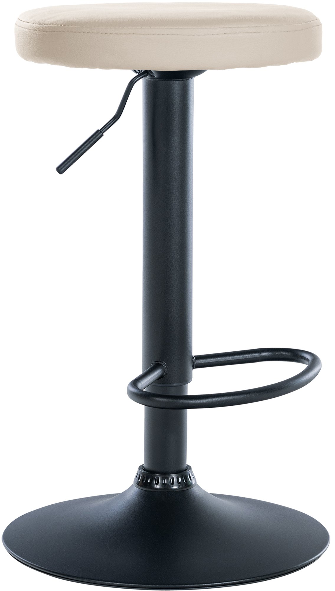 CLP Barhocker Ponte Kunstleder I H&ouml;henverstellbarer Stuhl 