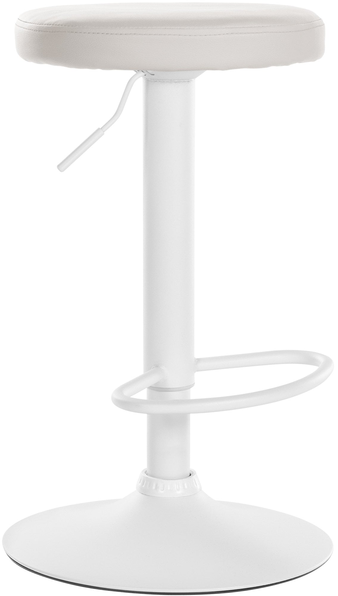 CLP Barhocker Ponte Kunstleder I H&ouml;henverstellbarer Stuhl 