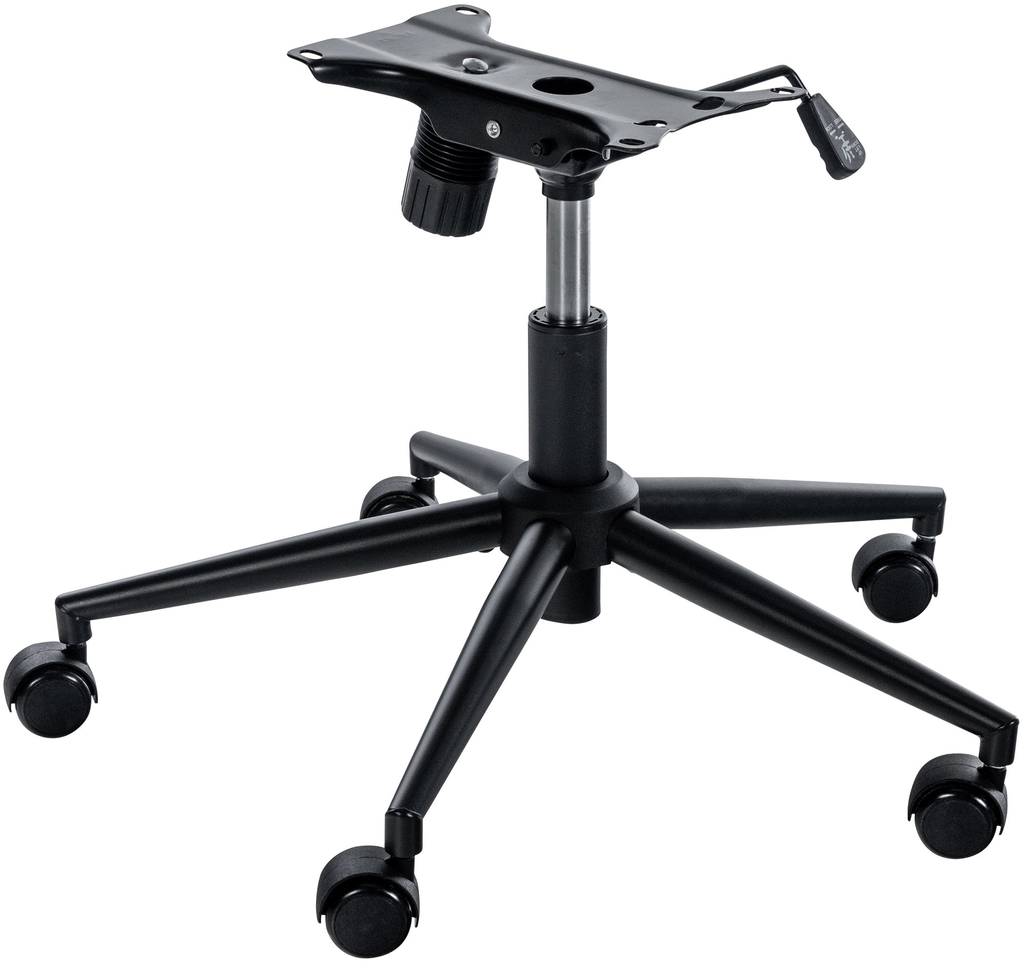 CLP Ersatzgestell F&uuml;r B&uuml;rost&uuml;hle I H&ouml;henverstellbares Untergestell F&uuml;r Drehstuhl I Gestell Mit Wippfunktion 