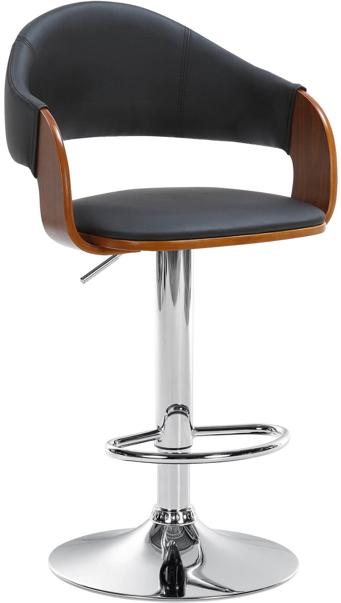 CLP Barhocker Nilse I Kunstleder-Bezug I H&ouml;henverstellbar 