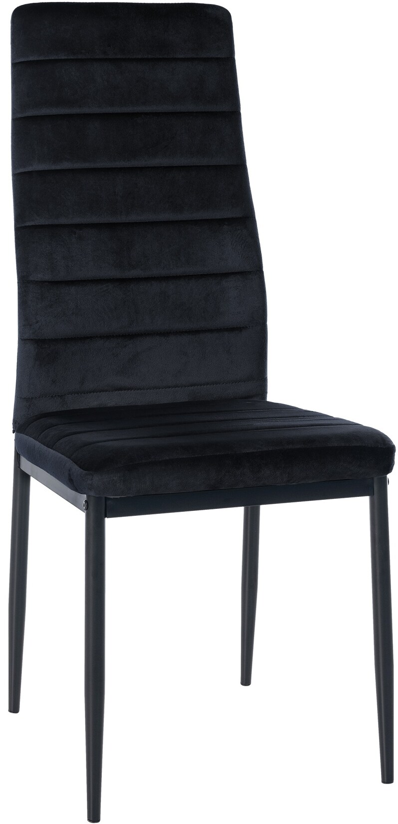 CLP Esszimmerstuhl Mayfair Samt Farbe: schwarz, Material: Samt