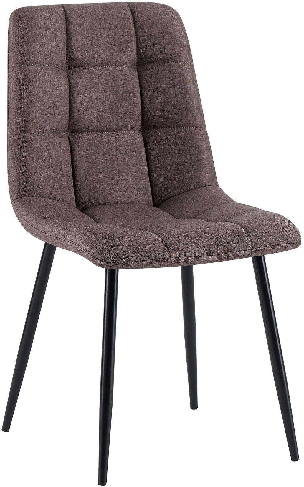 CLP Esszimmerstuhl Antibes Stoff - Farbe: braun