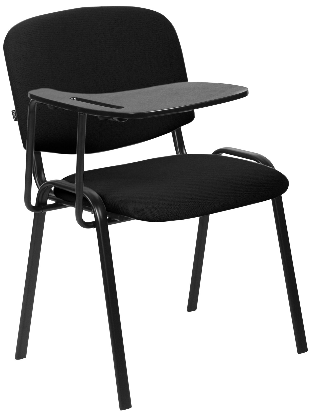 CLP Stuhl Ken XL mit Klapptisch Stoff - Farbe: schwarz