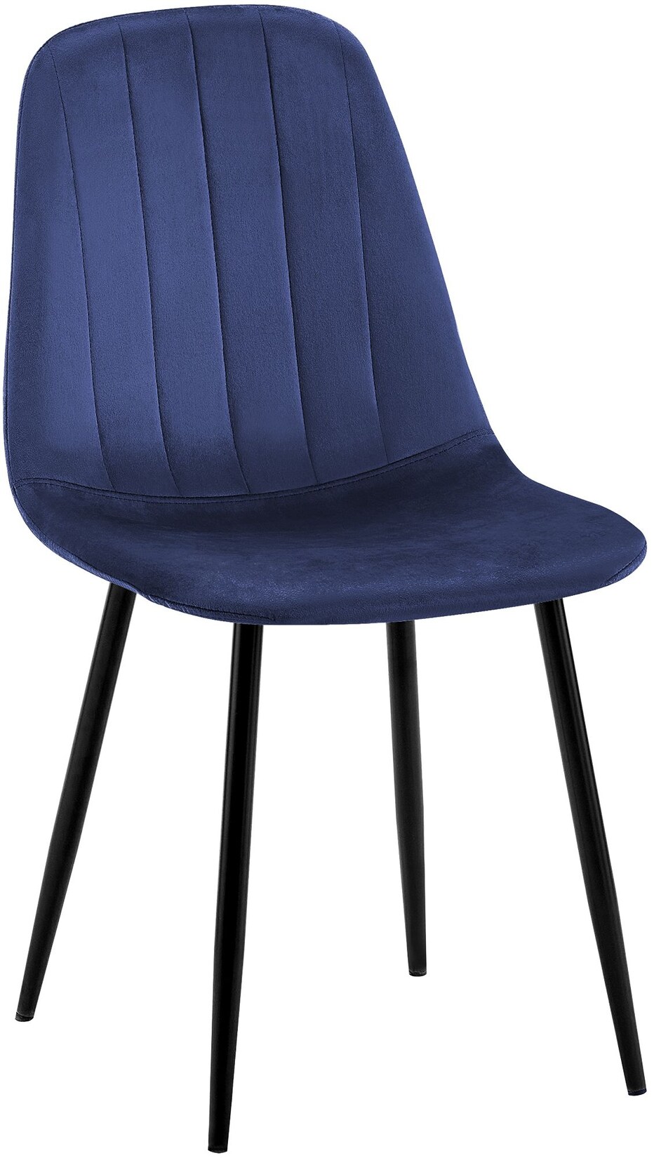 CLP Esszimmerstuhl Baxter Samt Farbe: blau