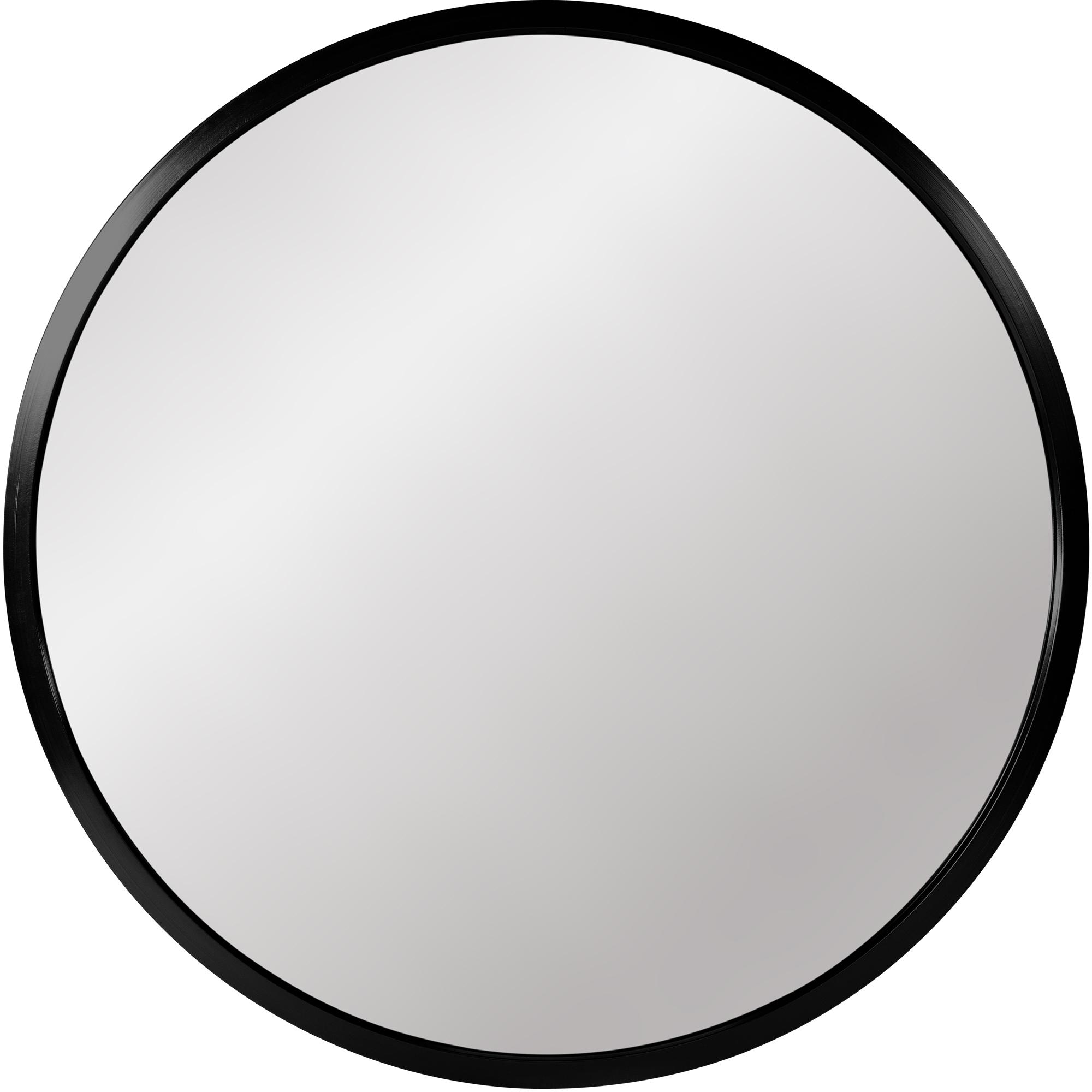 CLP Wandspiegel Elsie I Runder Spiegel in unterschiedlichen Gr&ouml;&szlig;en I Rahmentiefe 3 cm, ideal f&uuml;r Wohnzimmer, Schlafzimmer oder Bad 