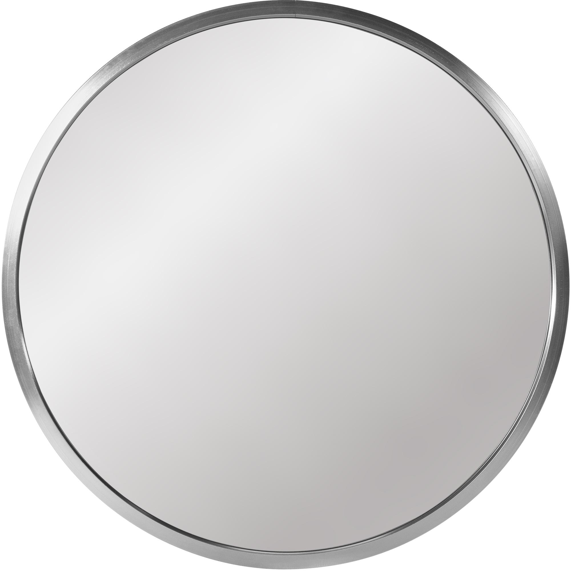 CLP Wandspiegel Elsie I Runder Spiegel in unterschiedlichen Gr&ouml;&szlig;en I Rahmentiefe 3 cm, ideal f&uuml;r Wohnzimmer, Schlafzimmer oder Bad 