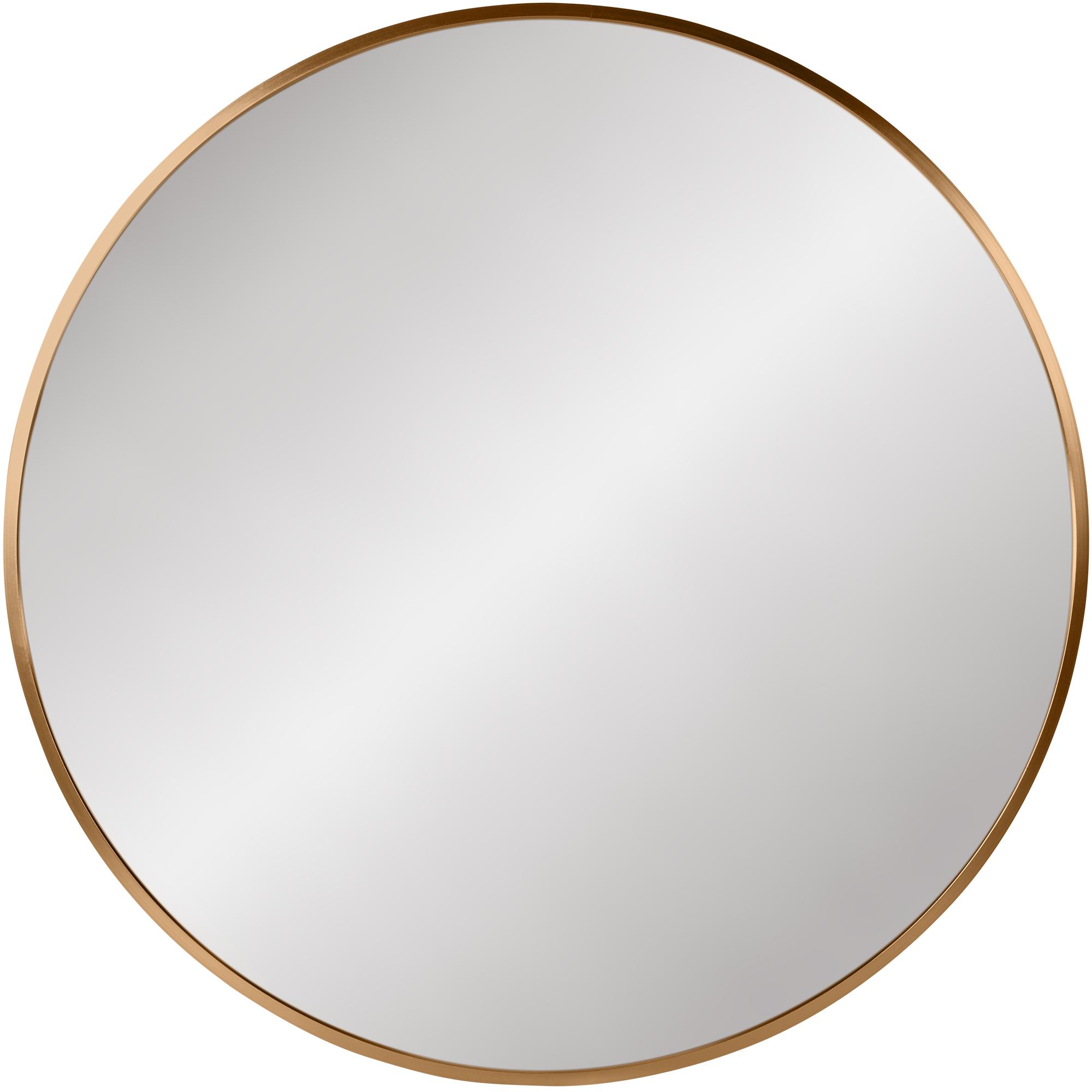 CLP Wandspiegel Elsie I Runder Spiegel in unterschiedlichen Gr&ouml;&szlig;en I Rahmentiefe 3 cm, ideal f&uuml;r Wohnzimmer, Schlafzimmer oder Bad 