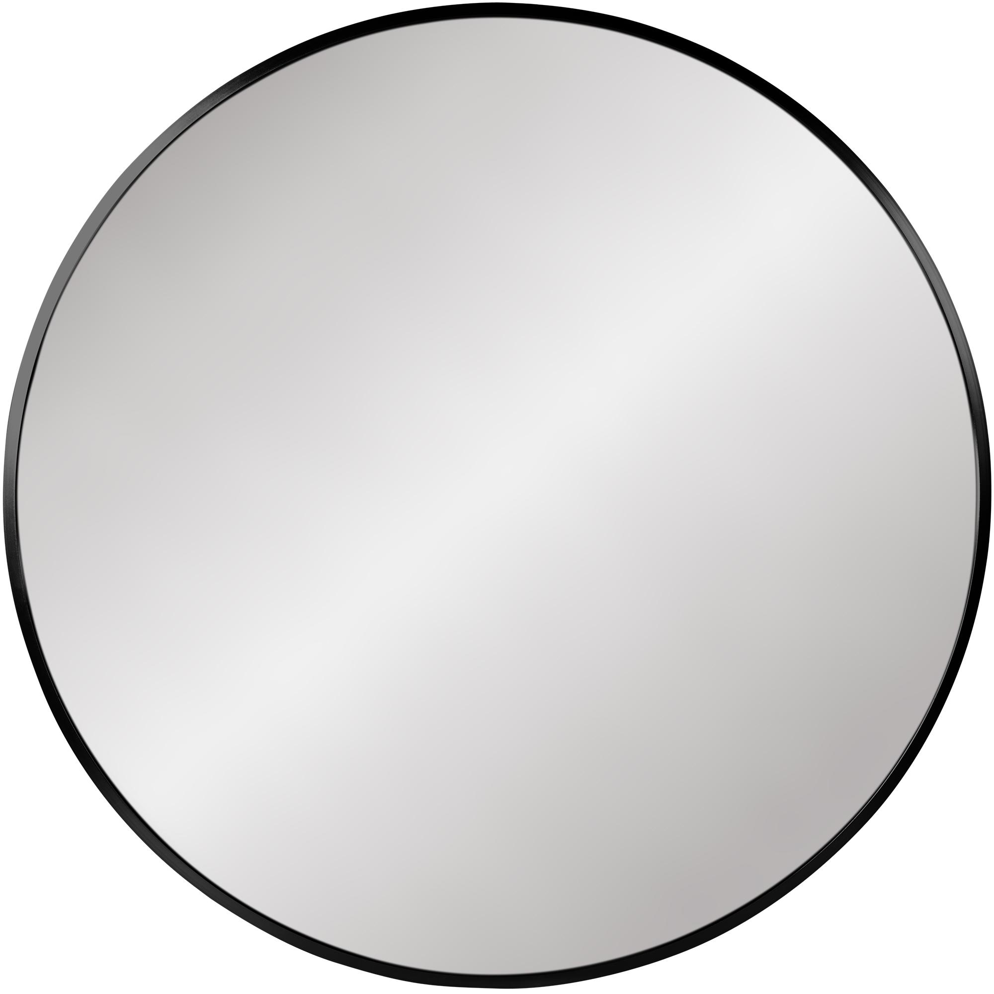 CLP Wandspiegel Elsie I Runder Spiegel in unterschiedlichen Gr&ouml;&szlig;en I Rahmentiefe 3 cm, ideal f&uuml;r Wohnzimmer, Schlafzimmer oder Bad 