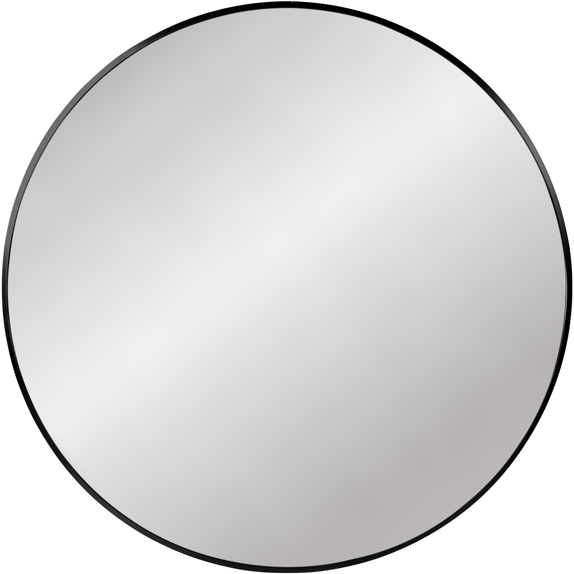 CLP Wandspiegel Elsie I Runder Spiegel in unterschiedlichen Gr&ouml;&szlig;en I Rahmentiefe 3 cm, ideal f&uuml;r Wohnzimmer, Schlafzimmer oder Bad 