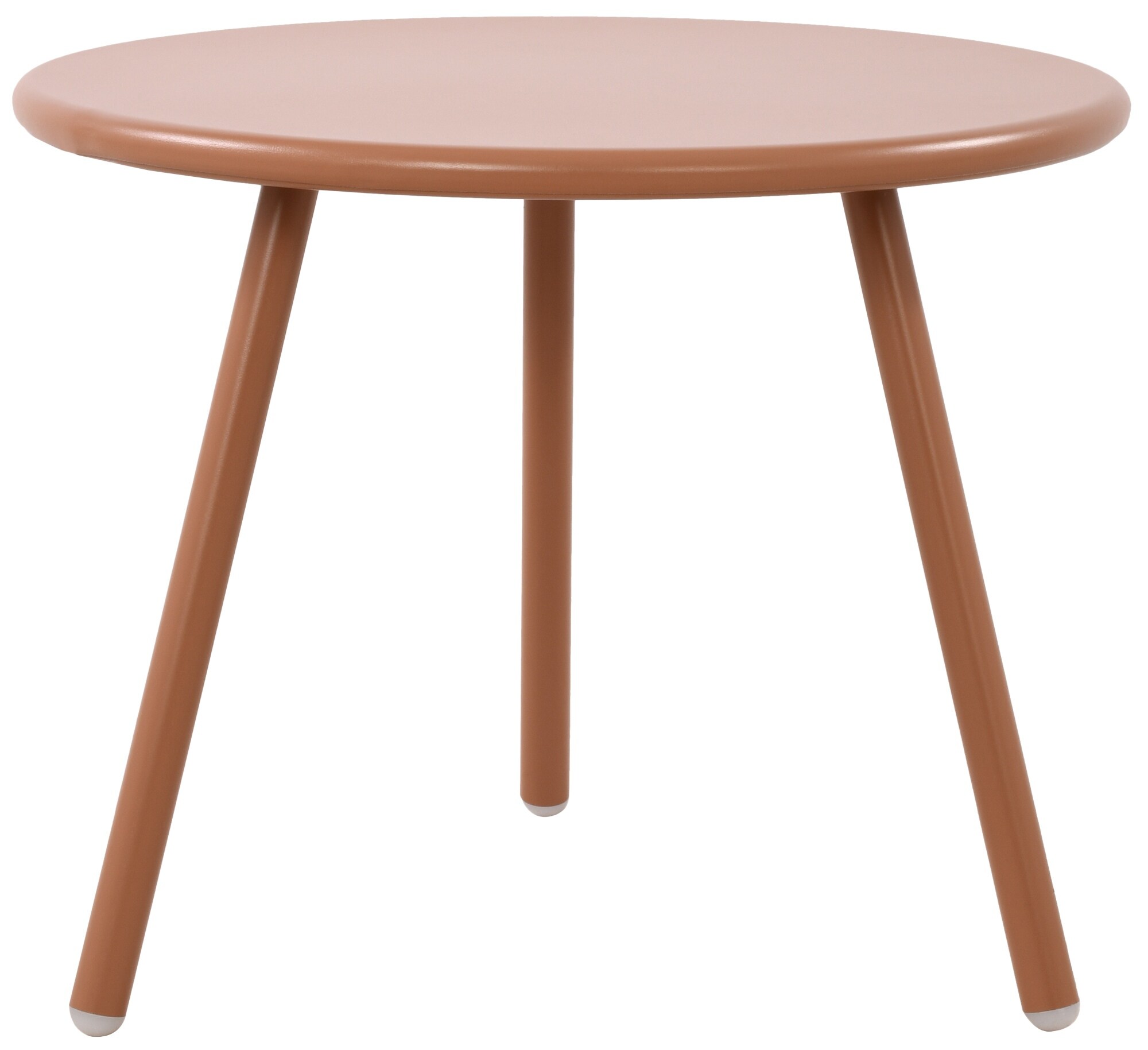 CLP Couchtisch Berea I Runder Loungetisch f&uuml;r drau&szlig;en und drinnen I Gartentisch wetterfest und UV-best&auml;ndig I Outdoor Beistelltisch 