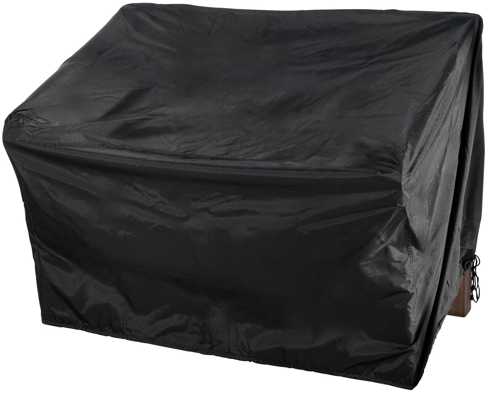 CLP Abdeckhaube Für Gartenbank 120cm I Schutzhülle Für Gartenmöbel I Wetterbeständige Hülle Mit 126x71x76 CM