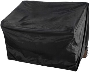 CLP Abdeckhaube Für Gartenbank 120cm I Schutzhülle Für Gartenmöbel I Wetterbeständige Hülle Mit 126x71x76 CM 
