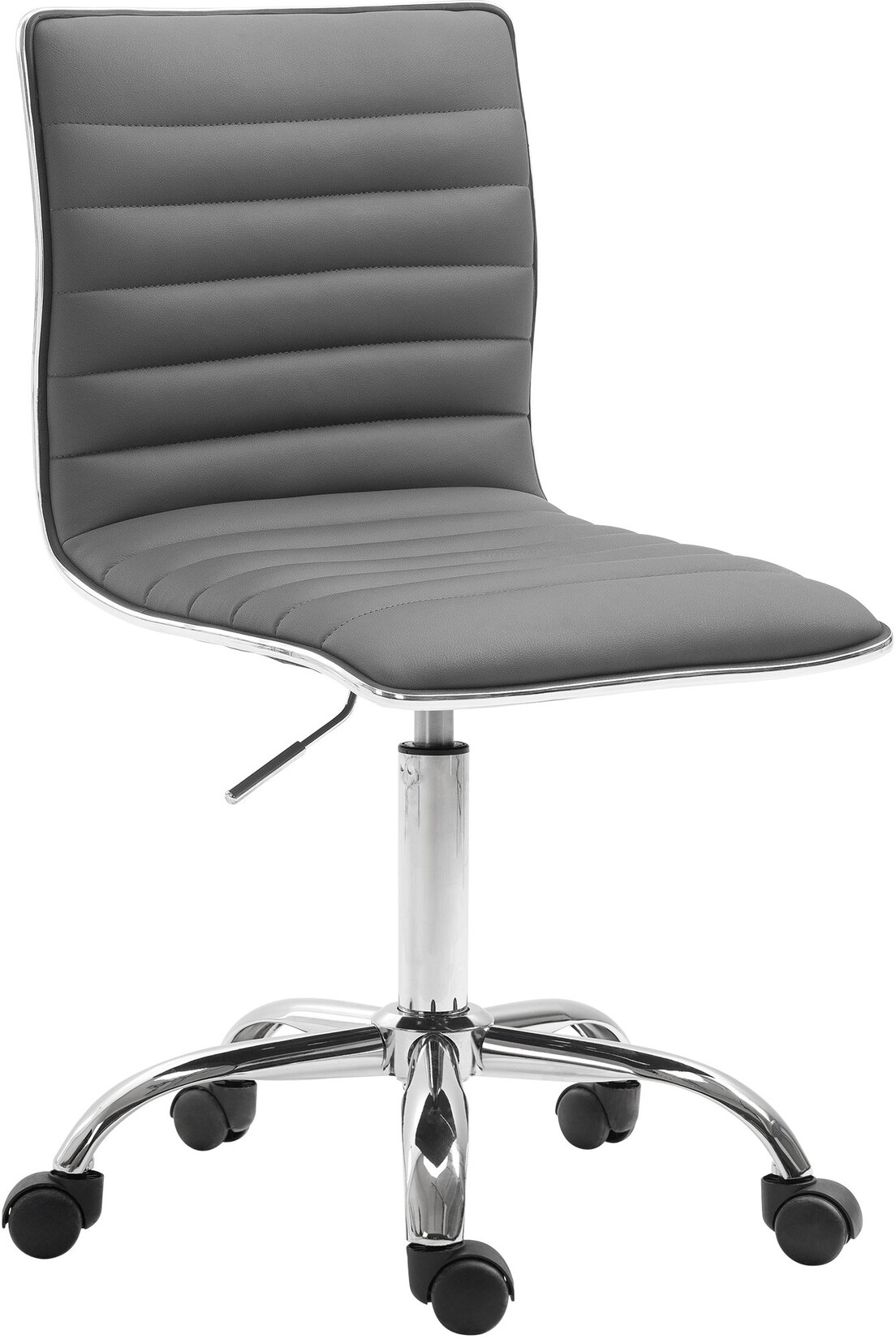 CLP Arbeitshocker Alamosa Kunstleder Farbe: grau