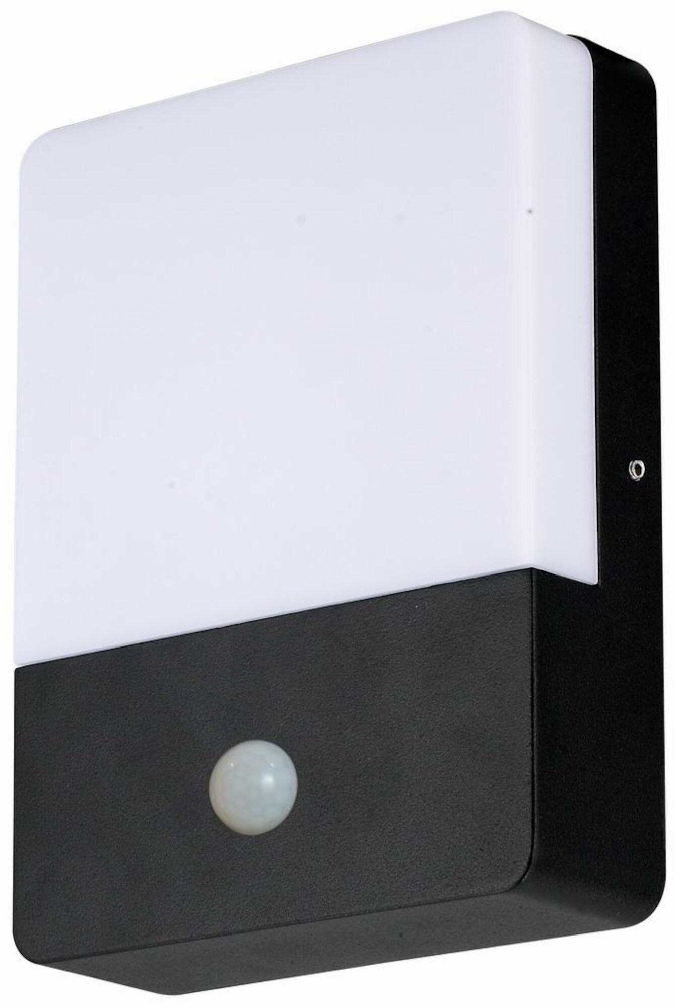 CLP Au&szlig;enleuchte Bordeaux Mit Bewegungssensor I LED-Wandleuchte Warmwei&szlig; I 1- Flammige Au&szlig;enlampe Rechteckig 