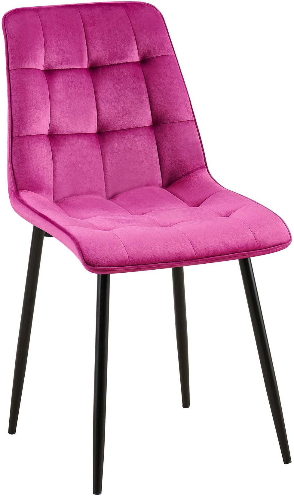CLP Esszimmerstuhl Gifford Samt Farbe: lila, Material: Samt