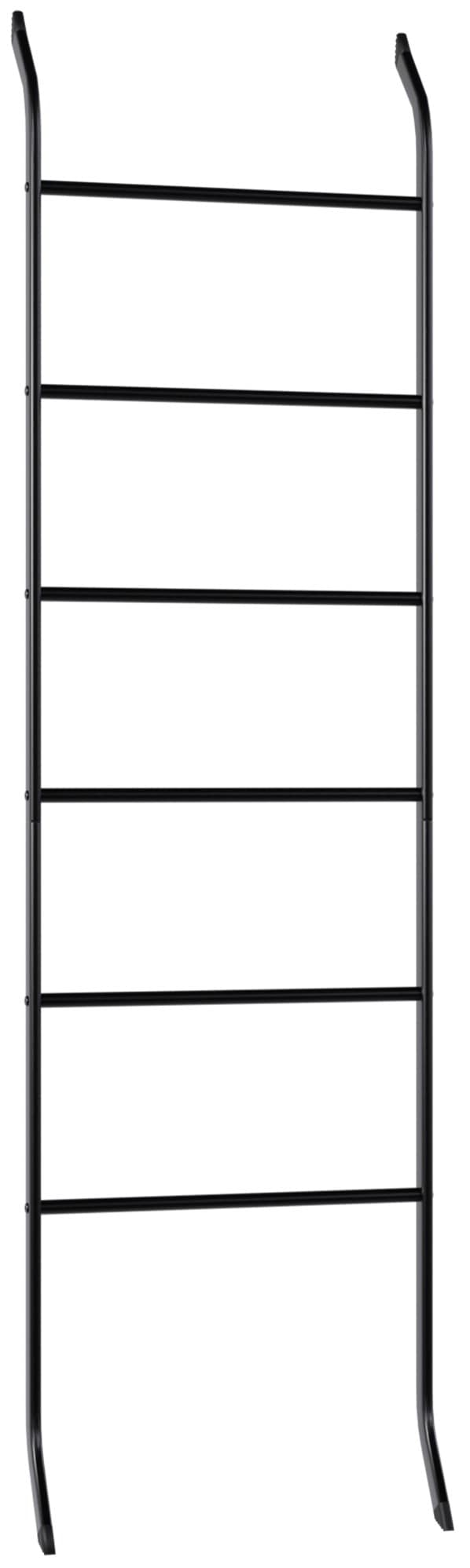 CLP Handtuchhalter Elkin I Handtuchst&auml;nder stehend ohne Bohren I Handtuchleiter mit 6 Stangen I aus Metall 