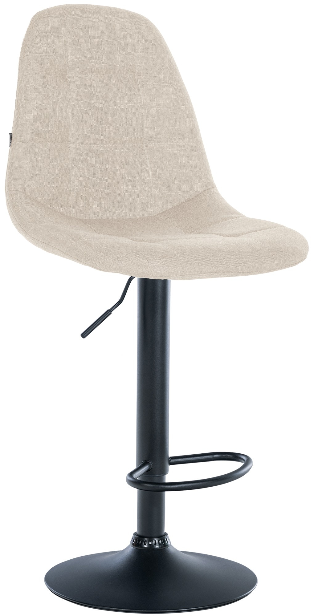 CLP Barhocker Elmore I Mit Stoff-Bezug 