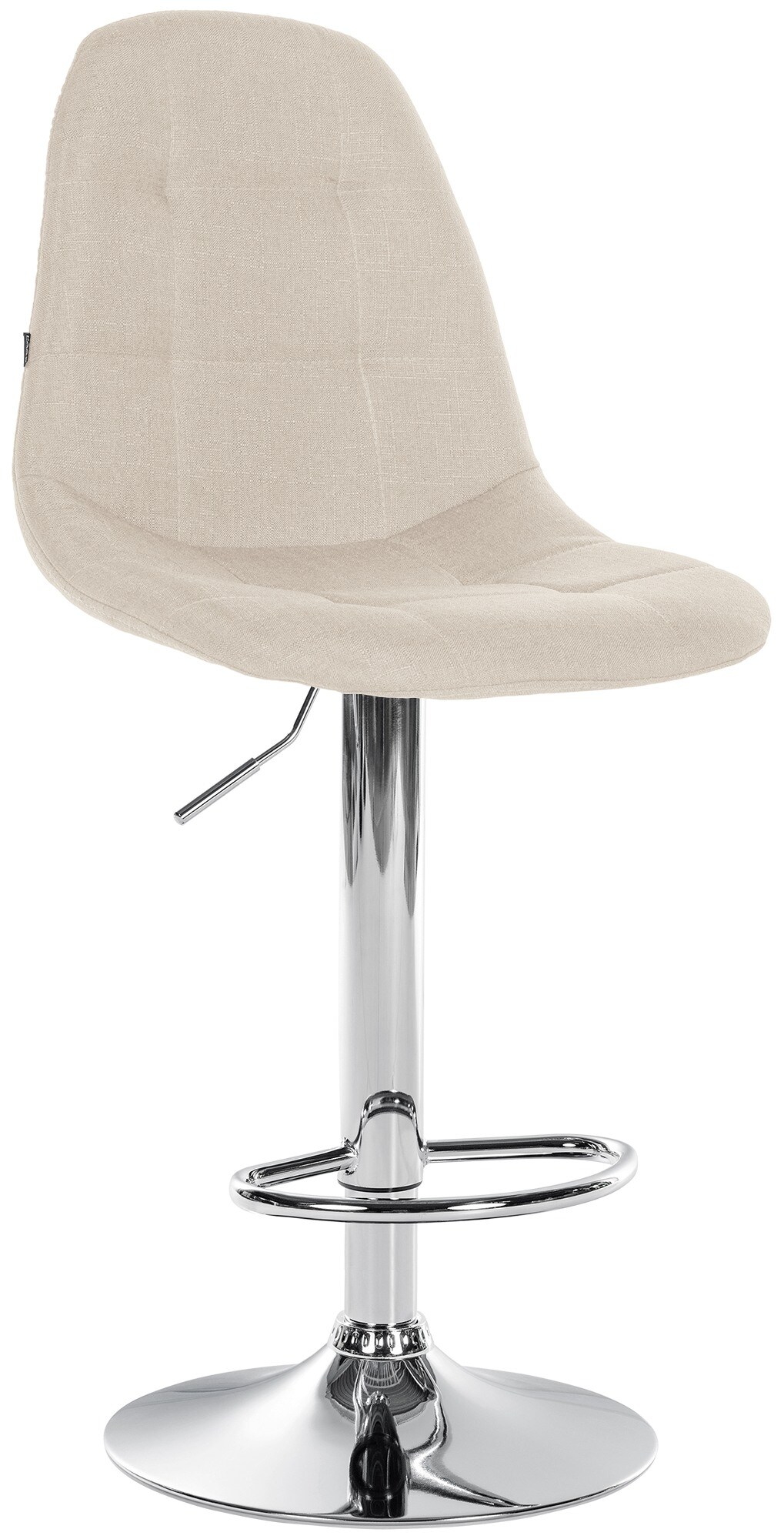 CLP Barhocker Elmore I Mit Stoff-Bezug 