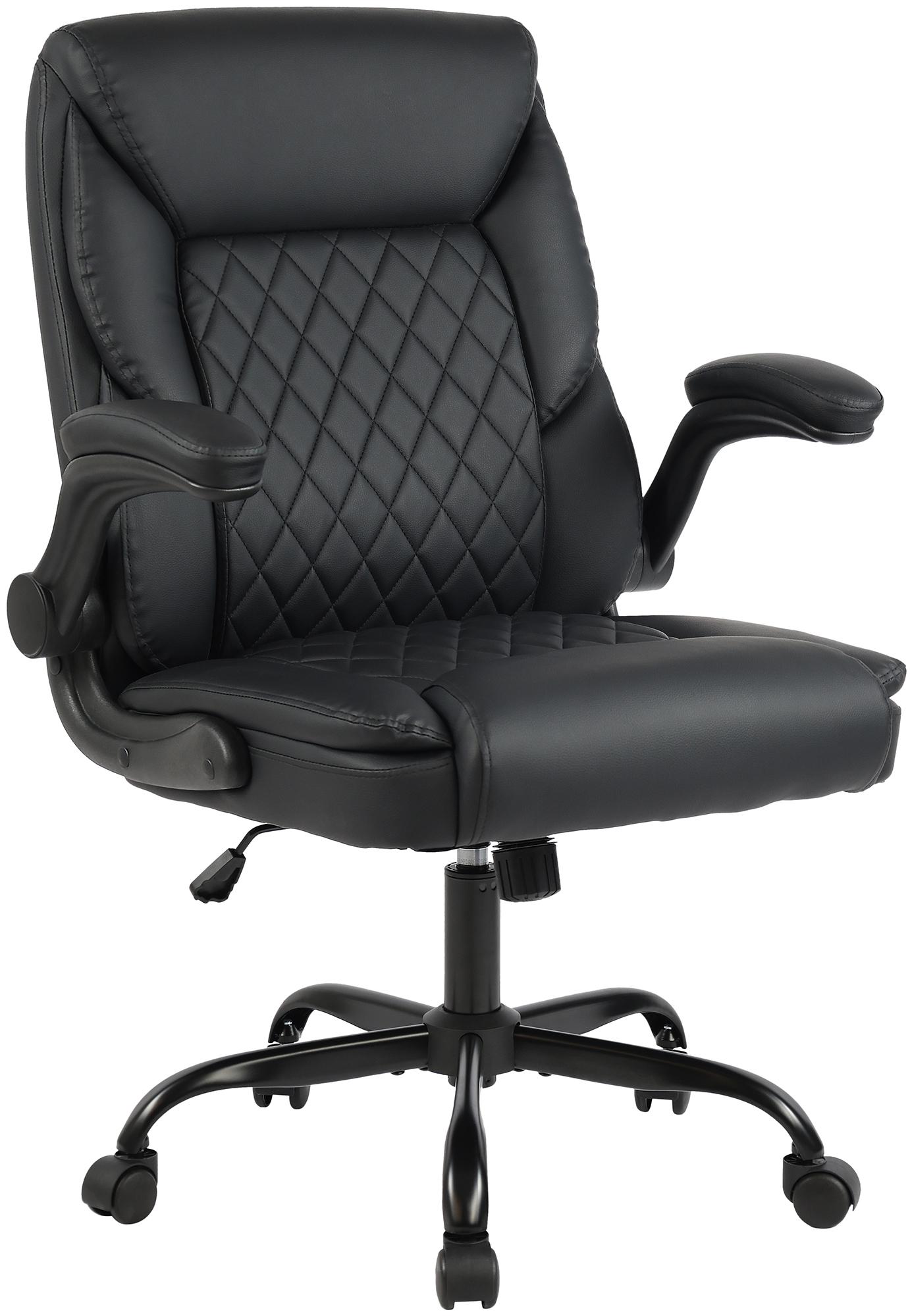 CLP B&uuml;rostuhl ergonomisch Medfield, Schreibtischstuhl h&ouml;henverstellbar drehbar, mit hochklappbaren Armlehnen, bis 150 kg belastbar 