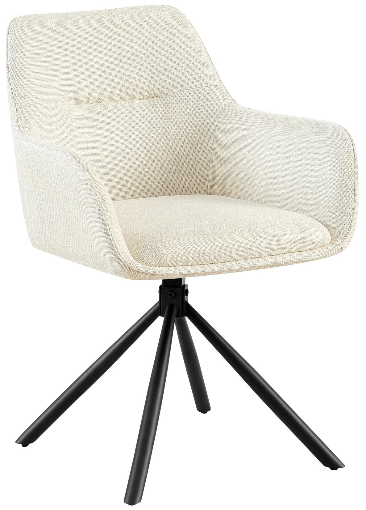 CLP Stuhl Tipton Stoff Farbe: creme