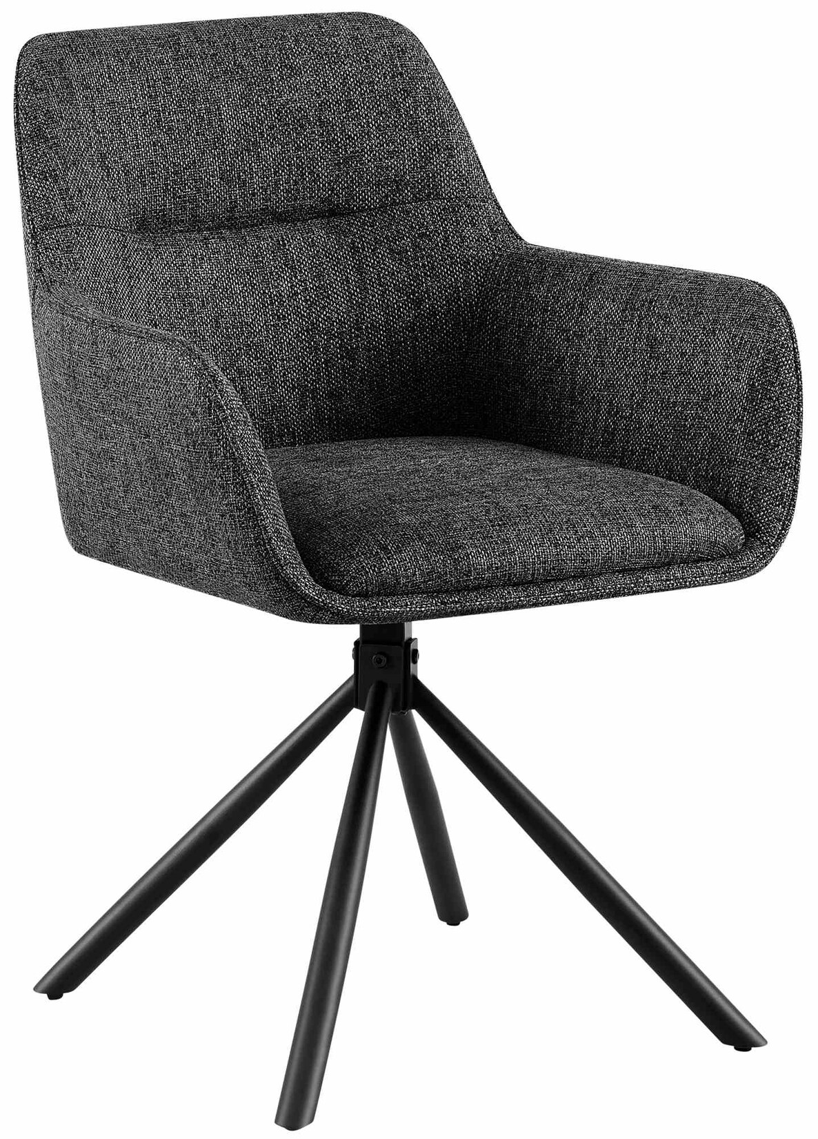 CLP Stuhl Tipton Stoff Farbe: dunkelgrau