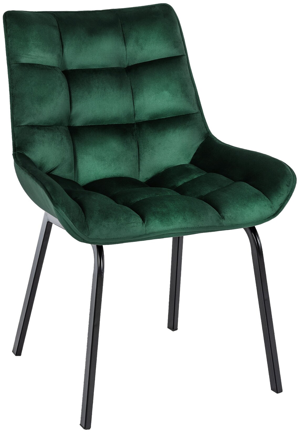 CLP Stuhl Saranda Samt Farbe: grün, Material: Samt