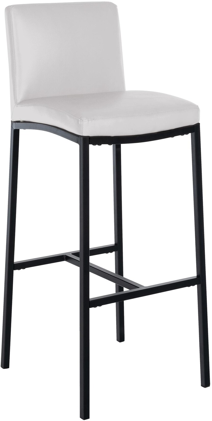 CLP Barhocker Freeport Kunstleder B Farbe: weiß, Material: Kunstleder