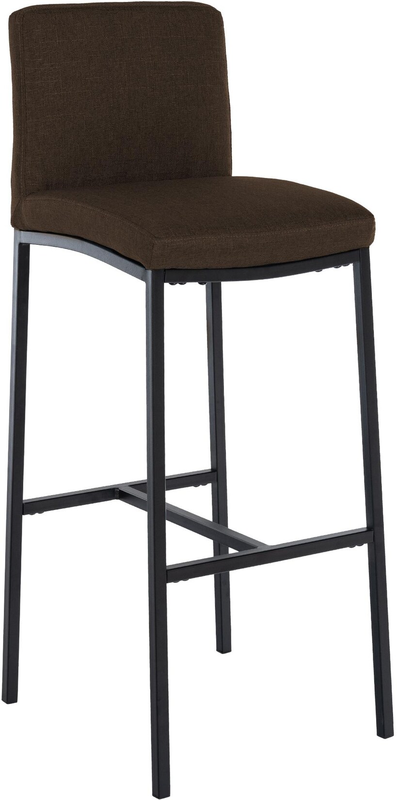 CLP Barhocker Freeport Stoff B Farbe: braun, Material: Stoff