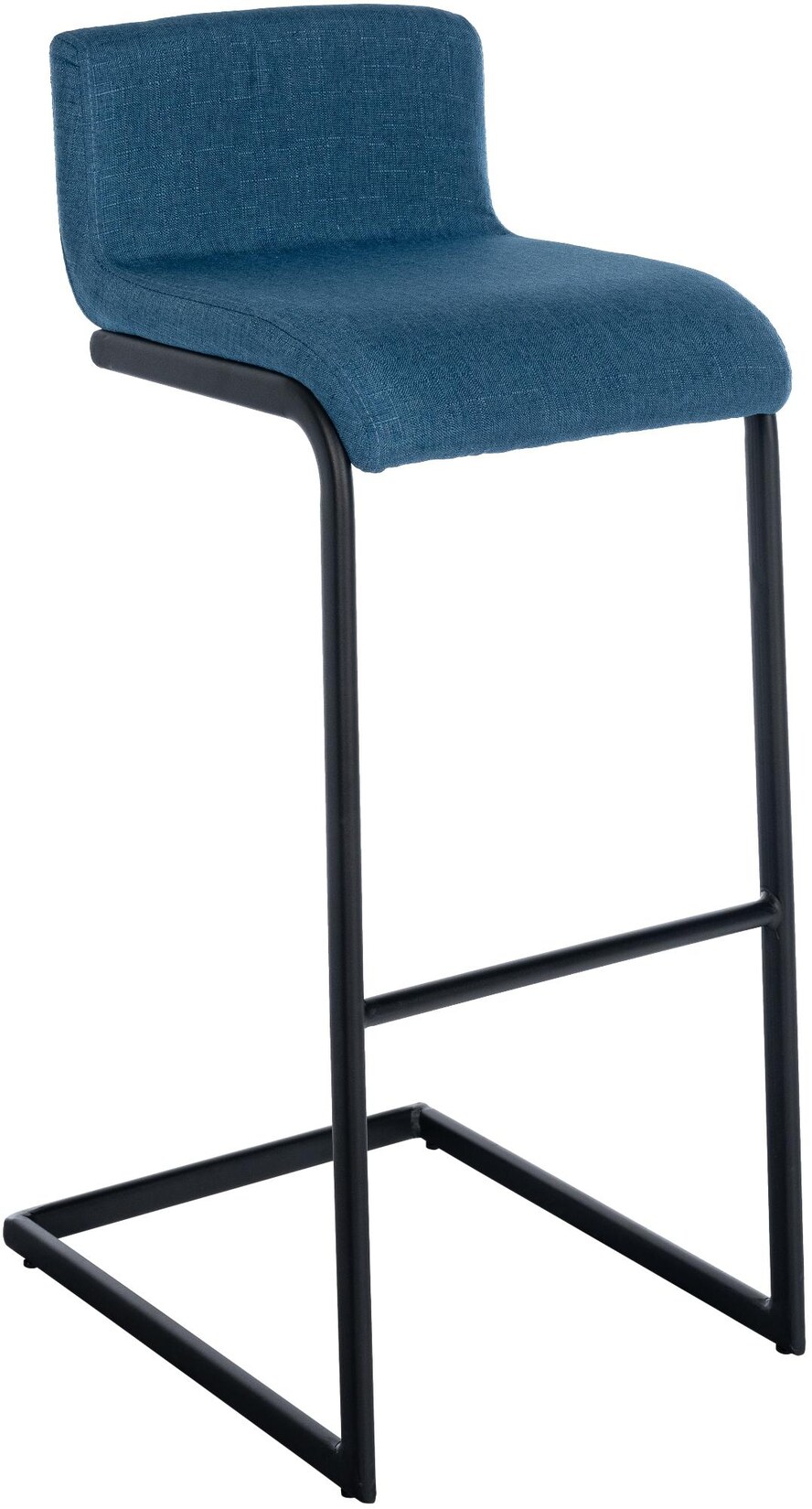 CLP Barhocker Newport Stoff B Farbe: blau, Material: Stoff