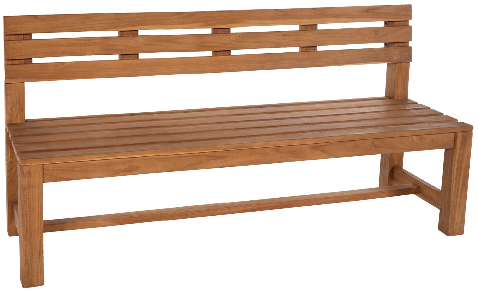 CLP Teakbank Augusta 220 cm Farbe: teak, Größe: 220 cm