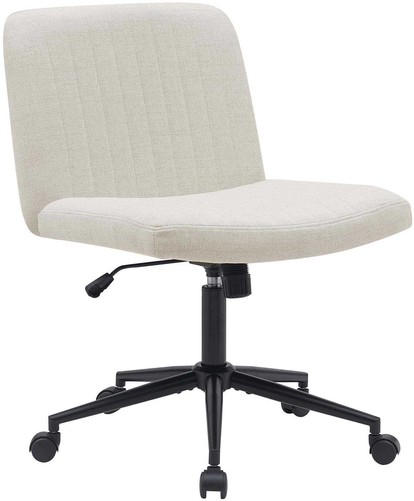CLP Bürostuhl Kingman Stoff Farbe: creme, Material: Stoff