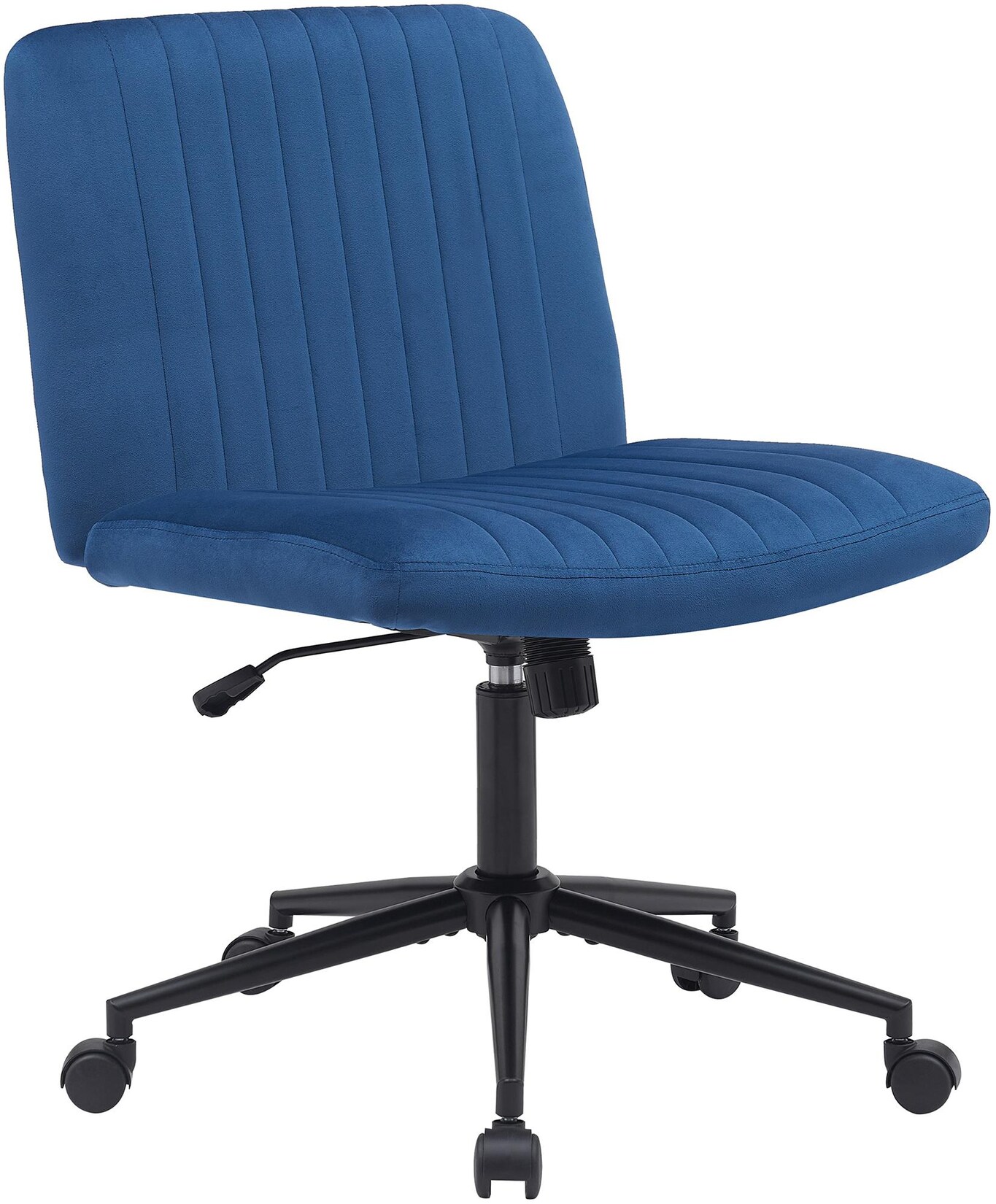 CLP Bürostuhl Kingman Samt Farbe: blau, Material: Samt