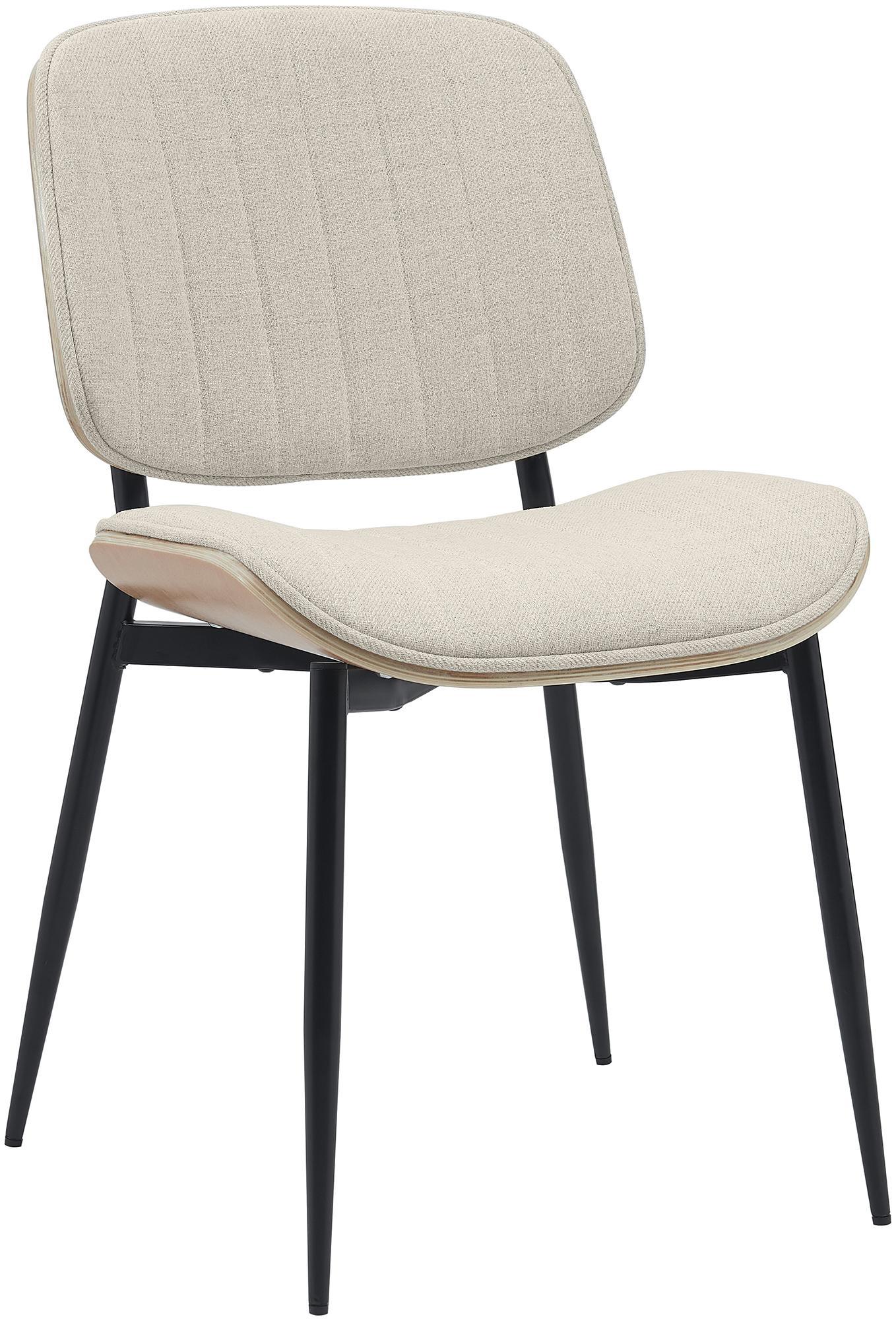 CLP Esszimmerstuhl Tiffin I Polsterstuhl mit Bugholz I K&uuml;chenstuhl mit R&uuml;ckenlehne I gepolsterter Wartestuhl 