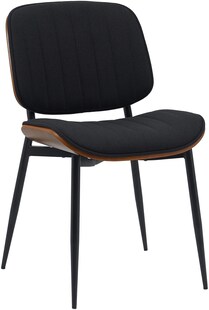 CLP Esszimmerstuhl Tiffin I Polsterstuhl mit Bugholz I Küchenstuhl mit Rückenlehne I gepolsterter Wartestuhl 