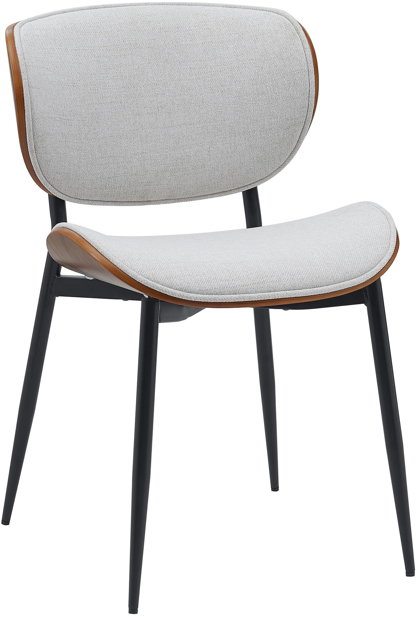 CLP Stuhl Enid mit R&uuml;ckenlehne und Polsterung I Sessel mit Kunstleder- oder Stoffbezug I Komfortabler Esszimmerstuhl 