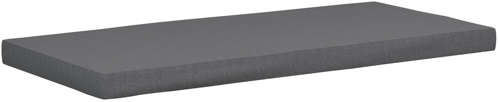 CLP Sitzkissen outdoor 8 cm dick, f&uuml;r Gartenbank mit Rei&szlig;verschluss, wetterfest und waschbar, Schaumstoffpolster, 600D Oxford-Gewebe 