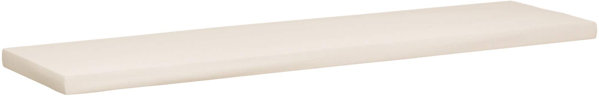 CLP Sitzkissen outdoor 8 cm dick, f&uuml;r Gartenbank mit Rei&szlig;verschluss, wetterfest und waschbar, Schaumstoffpolster, 600D Oxford-Gewebe 