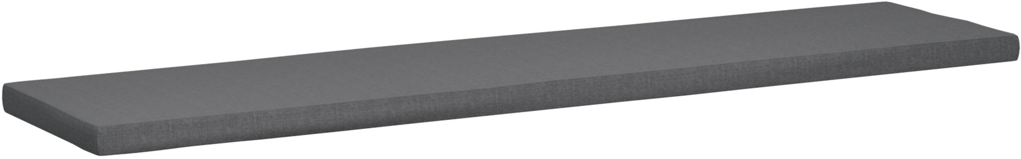 CLP Sitzkissen outdoor 8 cm dick, f&uuml;r Gartenbank mit Rei&szlig;verschluss, wetterfest und waschbar, Schaumstoffpolster, 600D Oxford-Gewebe 