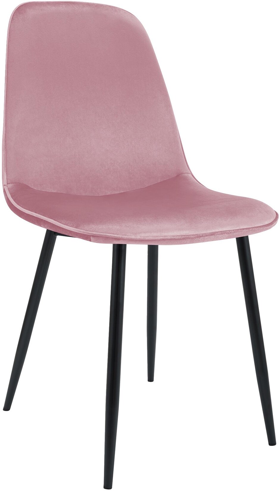 CLP Esszimmerstuhl Maryam Samt Material: Samt, Farbe: rosa