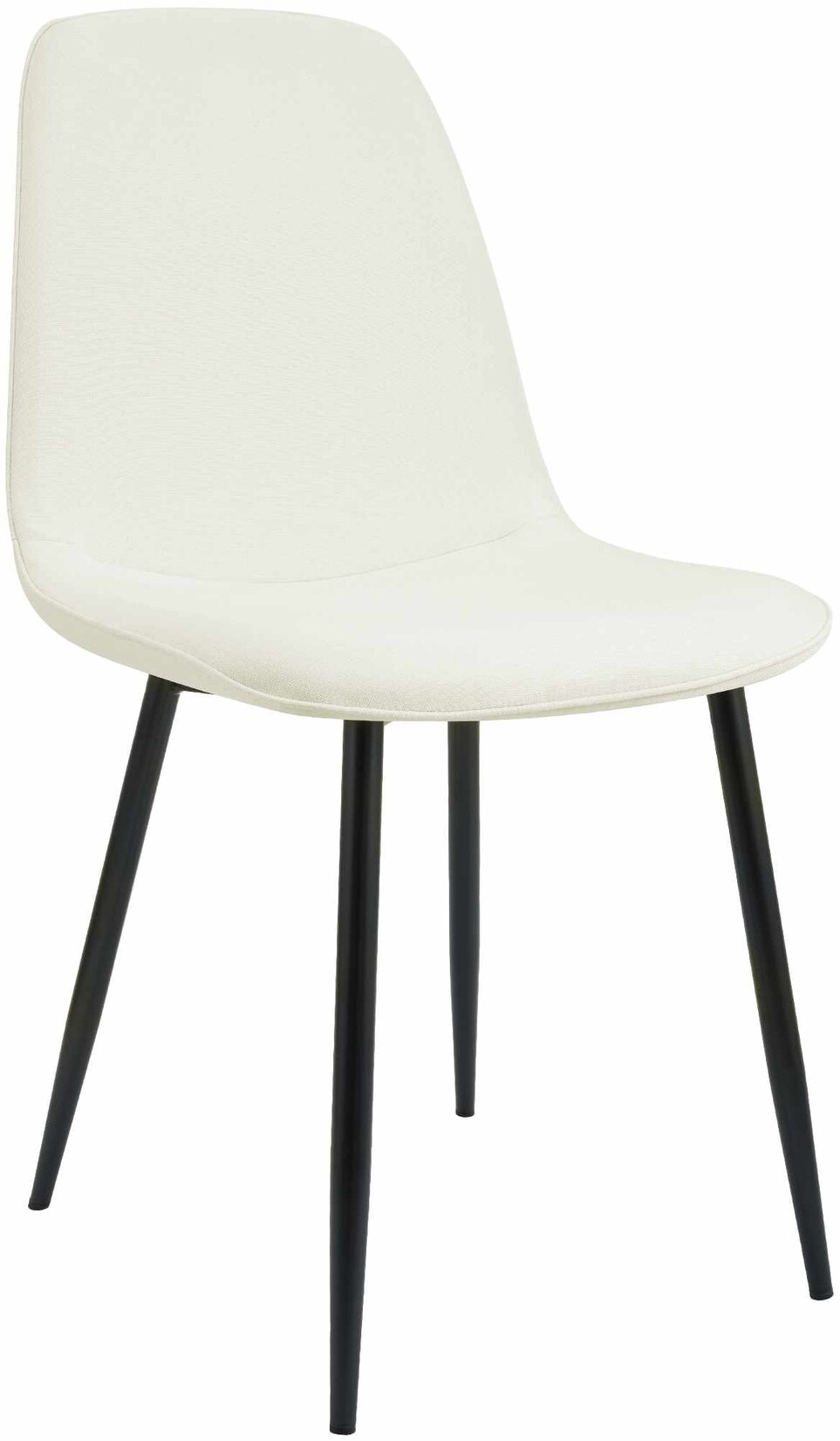 CLP Esszimmerstuhl Maryam Stoff Farbe: creme, Material: Stoff