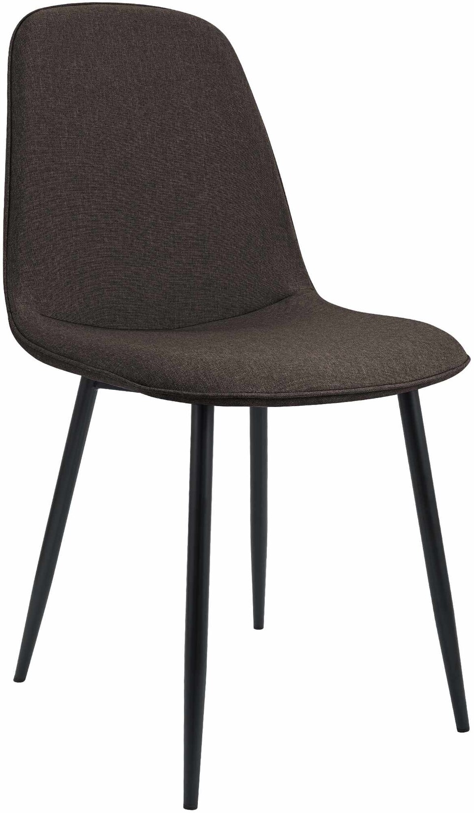 CLP Esszimmerstuhl Maryam Stoff Farbe: braun, Material: Stoff