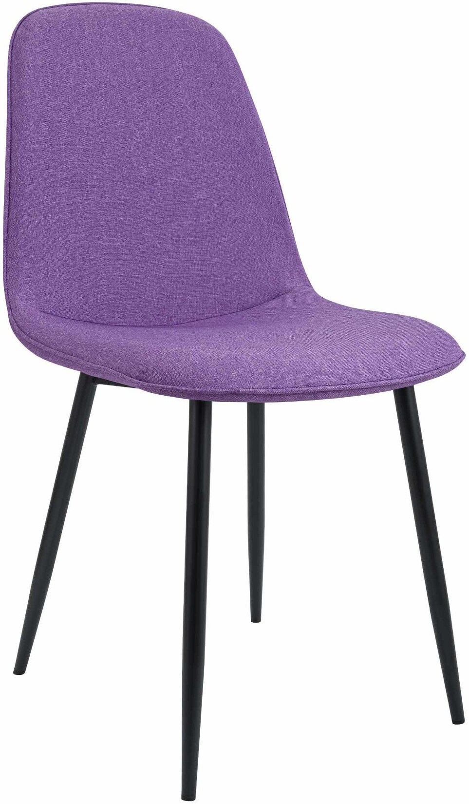 CLP Esszimmerstuhl Maryam Stoff Farbe: lila, Material: Stoff