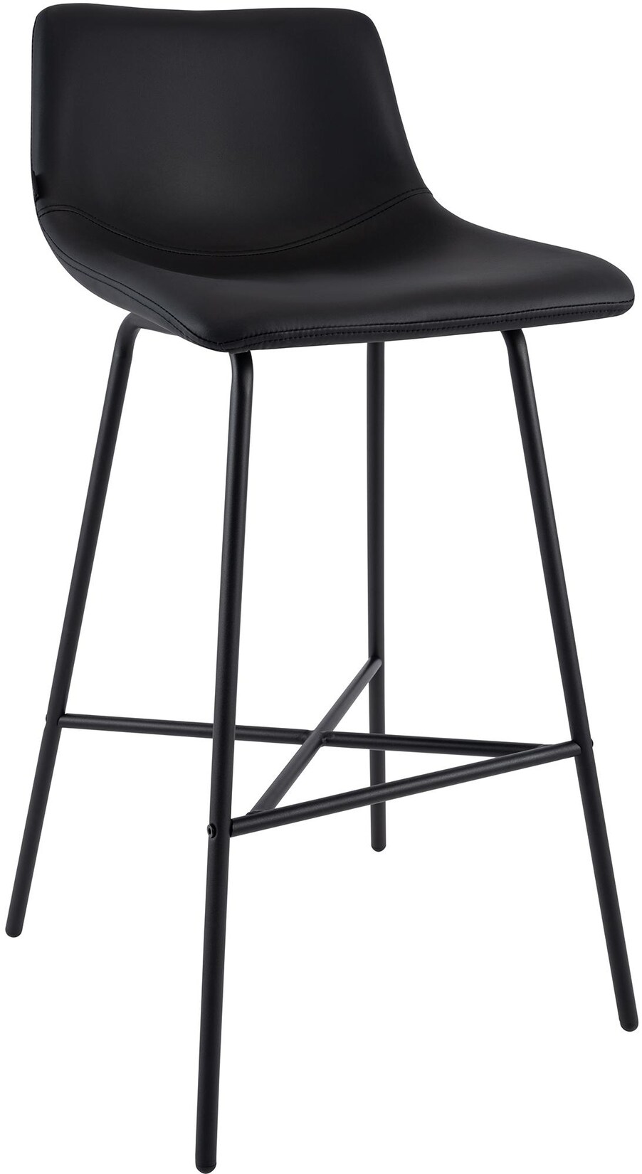CLP Barhocker Altona Kunstleder Farbe: schwarz, Material: Kunstleder
