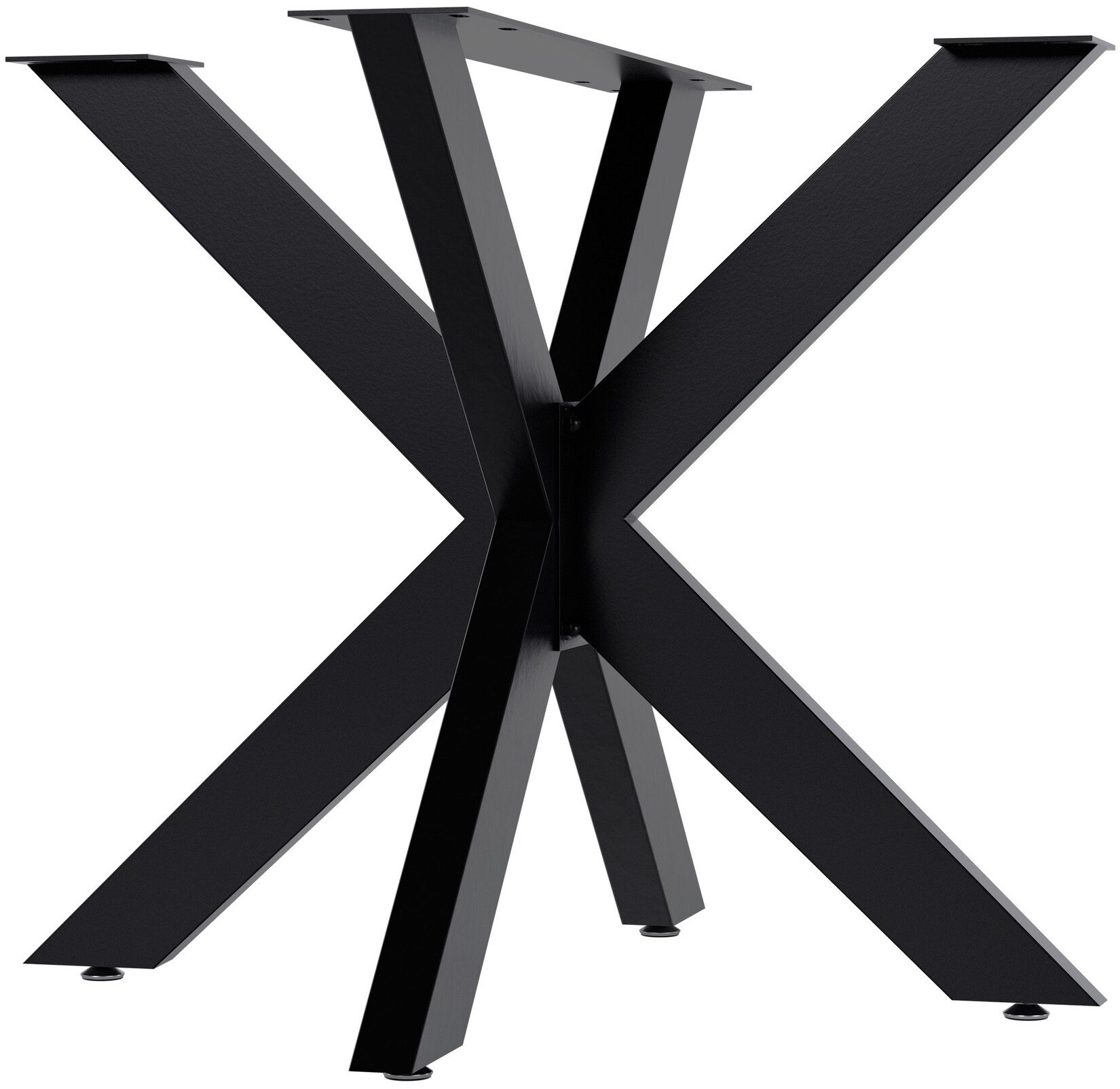 CLP - Pieds de table Hardwick Noir 85x85x71 cm