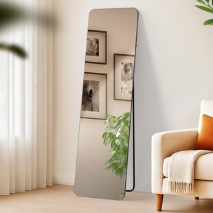CLP Spiegel groß Gurnee, Standspiegel und Wandspiegel in einem, Ganzkörperspiegel Metallrahmen in mehreren Größen und Farben 