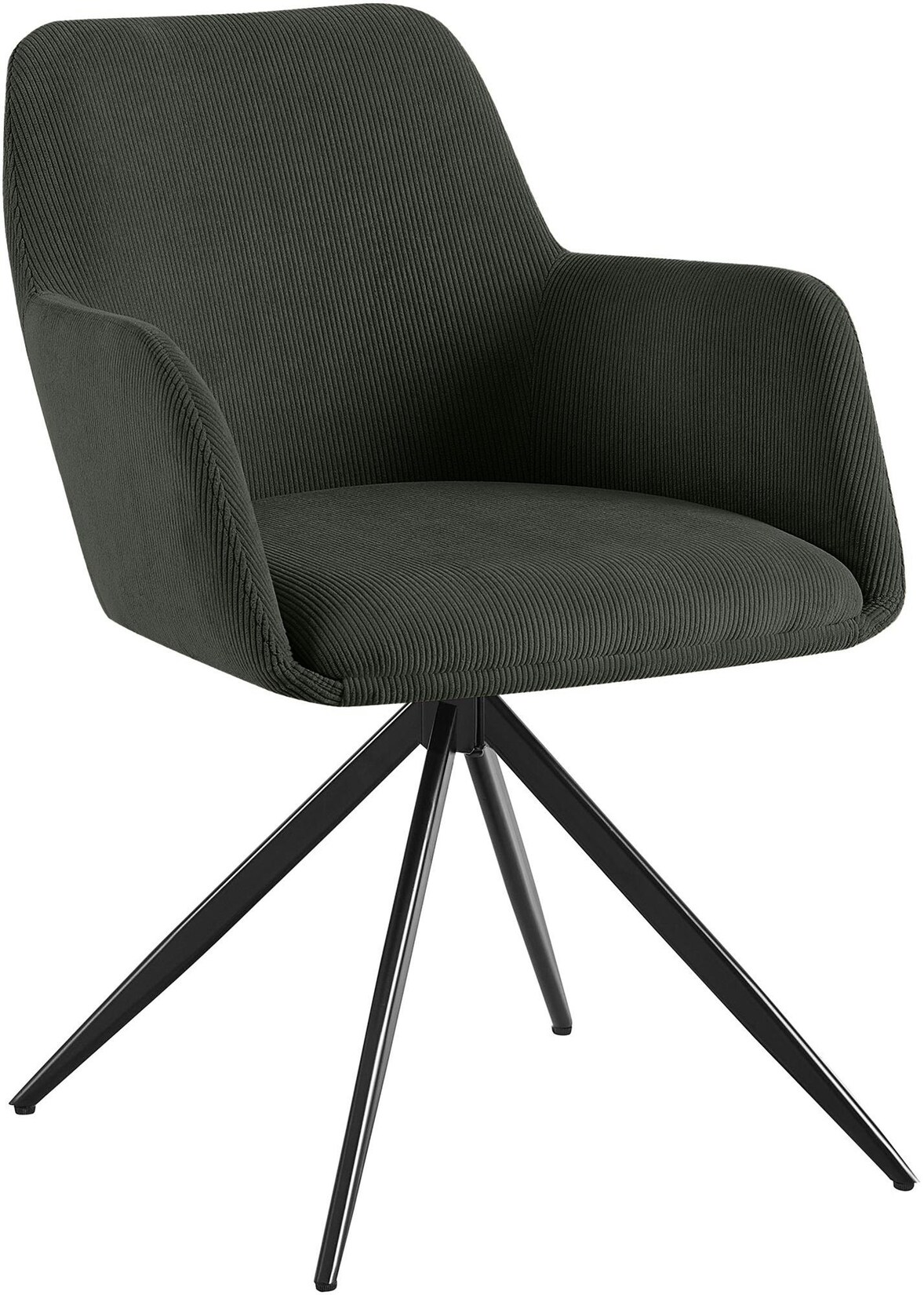 CLP - Chaise de salle à manger Olema Cord Vert